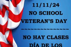 No School Veterans Day